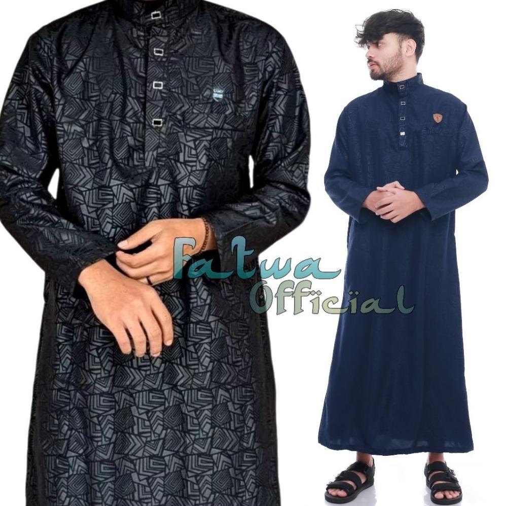 ORIGINAL (COD JUBAH SULTAN) JUBAH PRIA REMAJA DEWASA EMBOS / GAMIS PRIA EMBOS / GAMIS ALHARBI TERMUR