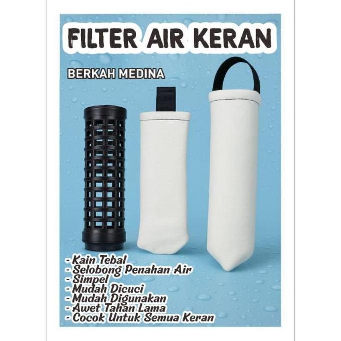 Bersih- Filter Air Keran / Filter Kain / Filter Penyaring Air Kotor / Filter Air Zerni