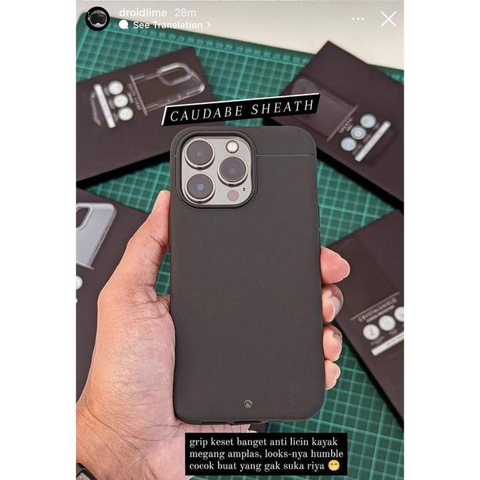 Original Caudabe Sheath Case Compatible For Iphone 13 Pro Max 13 Pro 13 Mini - Casing