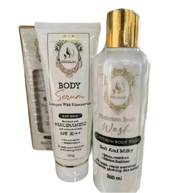 Bersih- Body Serum & Sabun Cair Imd Original By Imd Glow Soap Pencerah