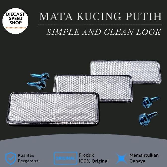Cod,Bisa- Reflektor Mata Kucing Model Thailand Forza Adv Pcx Vario Scoopy Spacy Xmax Nmax  Forza Mot