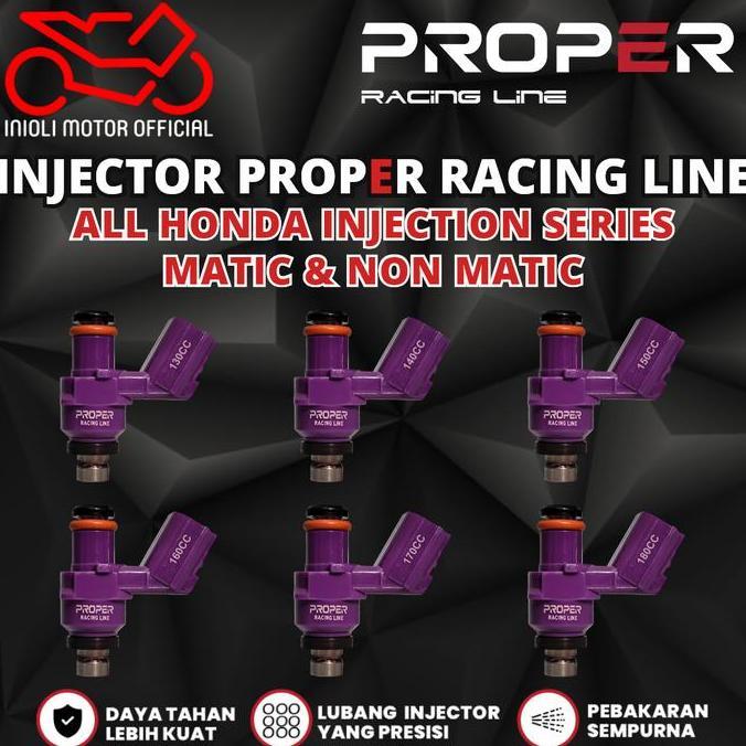 Cod,Bisa- Injector Proper Racing Line Beat Scoopy Vario Pcx Adv Genio Stylo Beat Deluxe Sonic Cb Cbr