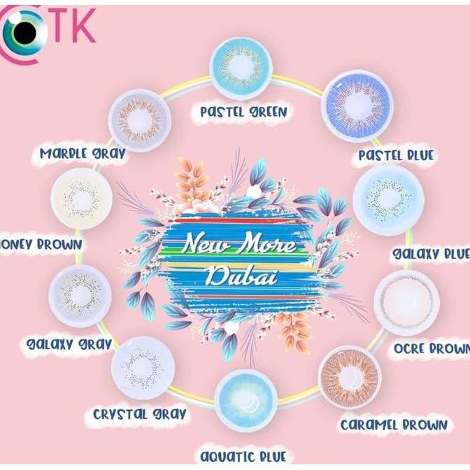 Eyasped- Softlens New More Dubai Marble Grey Normal Sd -6.00 Dia 14.5Mm