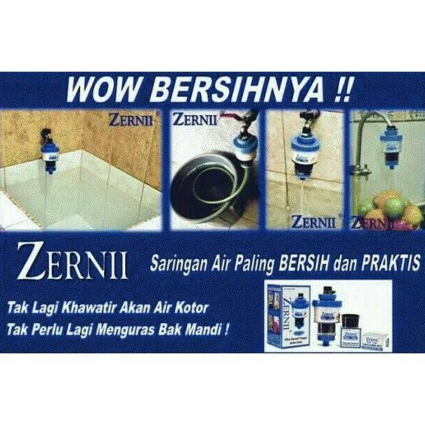 Alat Penyaring Saringan Air Kotor Kran Kamar Mandi Filter Air Keruh Sumur Zerni Water Purifier