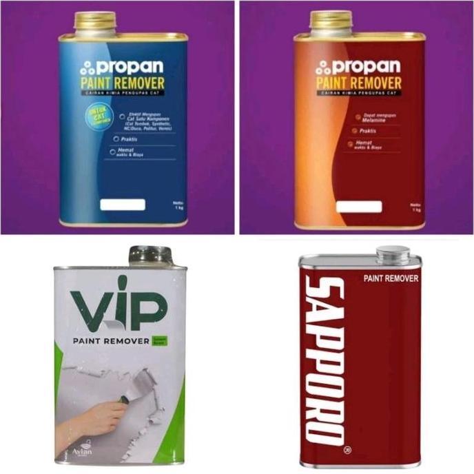 JUPRISYAHPU - 1KG- VARIAN REMOVER SAPPORO PAINT REMOVER VIP PAING REMOVER PROPAN PAINT REMOVER 735 1