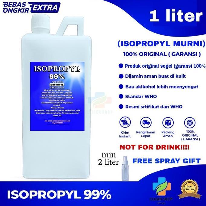Lansungkirim- Alkohol Isopropil / Alkohol Kesehatan / Alkohol Terbaik