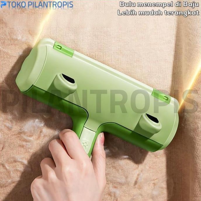 Willgo- Pembersih Bulu Kucing Anjing Di Baju Dan Karpet Penghilang Bulu Kucing
