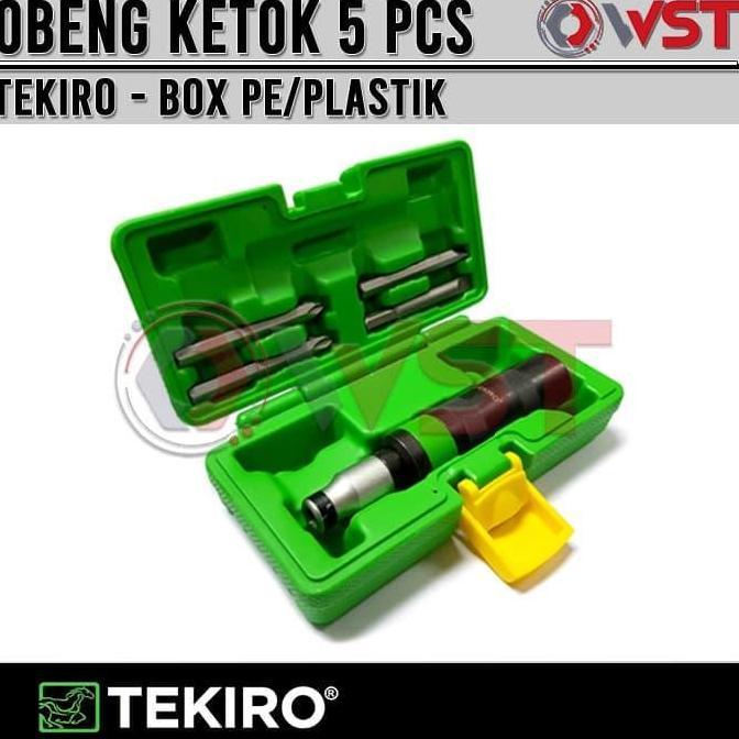 TERMURAH - Tekiro Obeng Ketok Set 5 Pcs