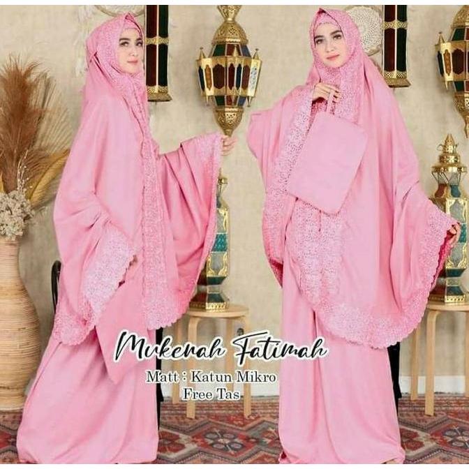 DF316 >> MUKENA FATIMAH-MUKENA JUMBO