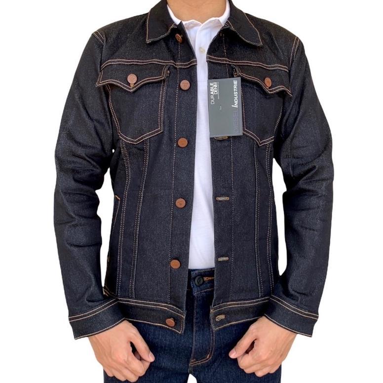 PROMO JACKET JEANS PRIA REGULER ORIGINAL DIESEL STRETCH- JAKET JEANS DIESEL