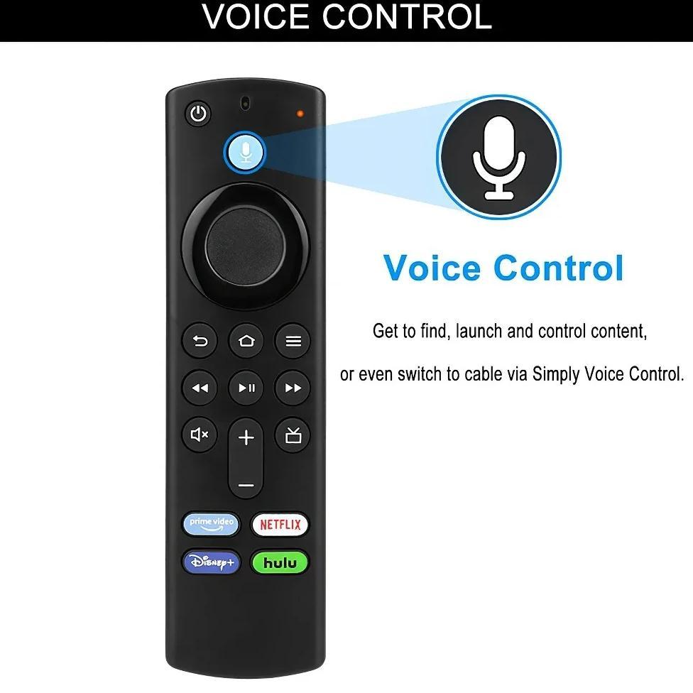 Replacement Voice Remote Control 5B83G for Amazon Fire TV Stick 3rd/2nd Gen Fire TV Cube 1st/2nd Gen