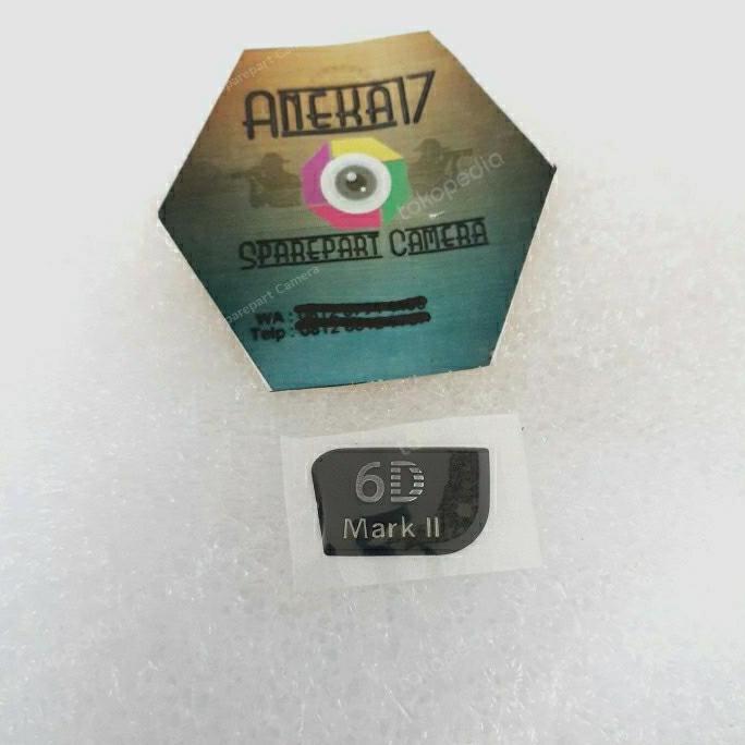 TERBARU - Logo emblem for canon eos 6D II 6D mark ii 6D2