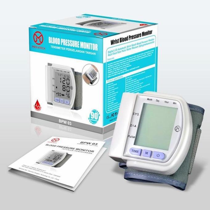 Mediatech Tensimeter Digital Pergelangan Tangan CK102S/ BPW 03