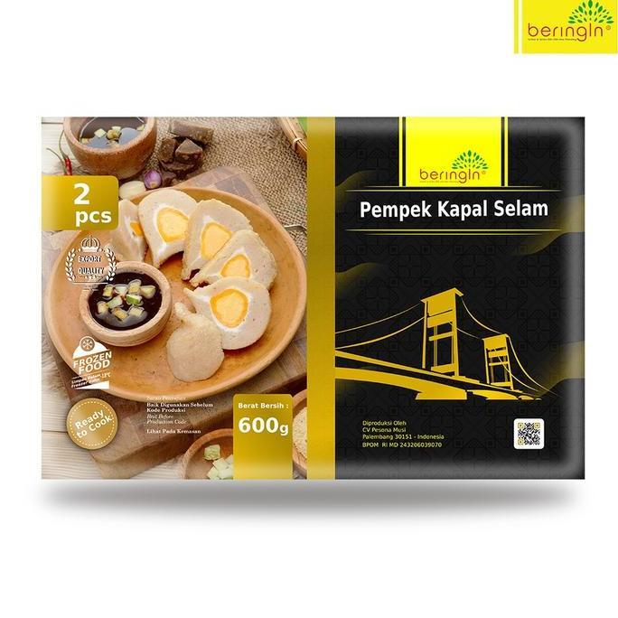 Pempek Beringin Asli Palembang isi - Pempek Kapal Selam