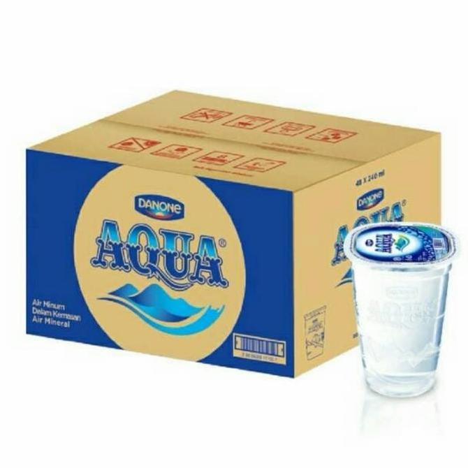 aqua gelas 1 dus 48 pcs/ aqua air mineral