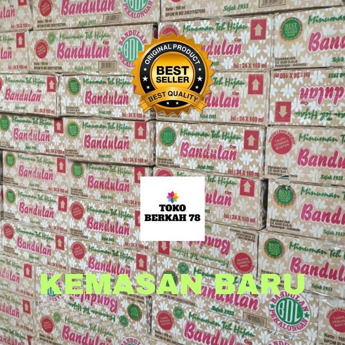 TEH BANDULAN GELAS / TEH HIJAU BANDULAN GELAS 180 ML ( KARTON )