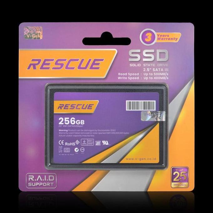 Saveyou- Ssd Vgen 256 Gb Sata3 / Ssd V-Gen 256Gb Rescue Sata Iii / V Gen Ssd