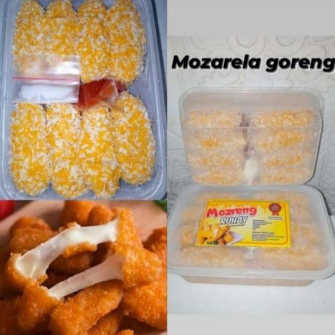 Ruhay Mozreng (Mozarella Goreng) isi 16 pcs