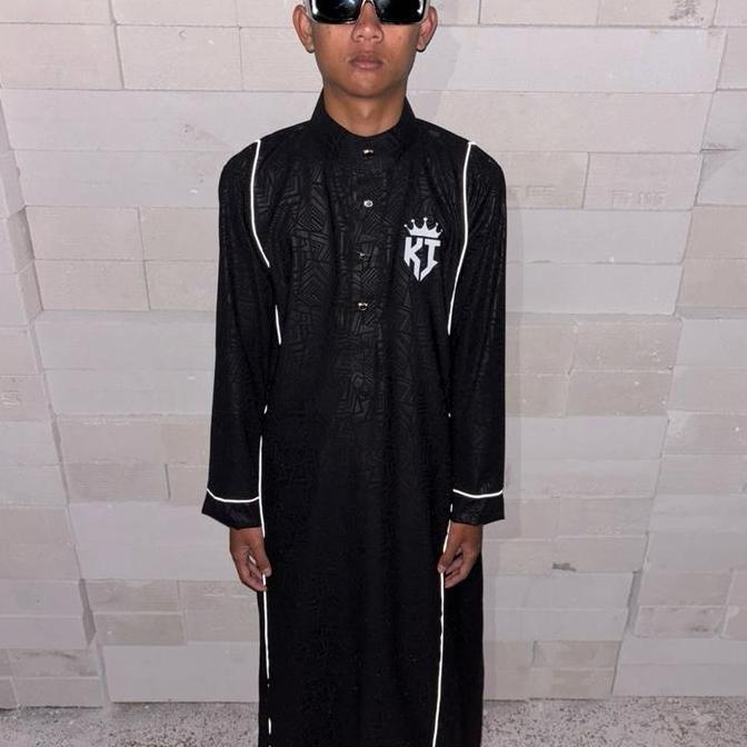 Grade Ori Gamis Pria Reflective Jubah Pria Slimfit Line Menyala Jubah Pria Umroh  Muslim