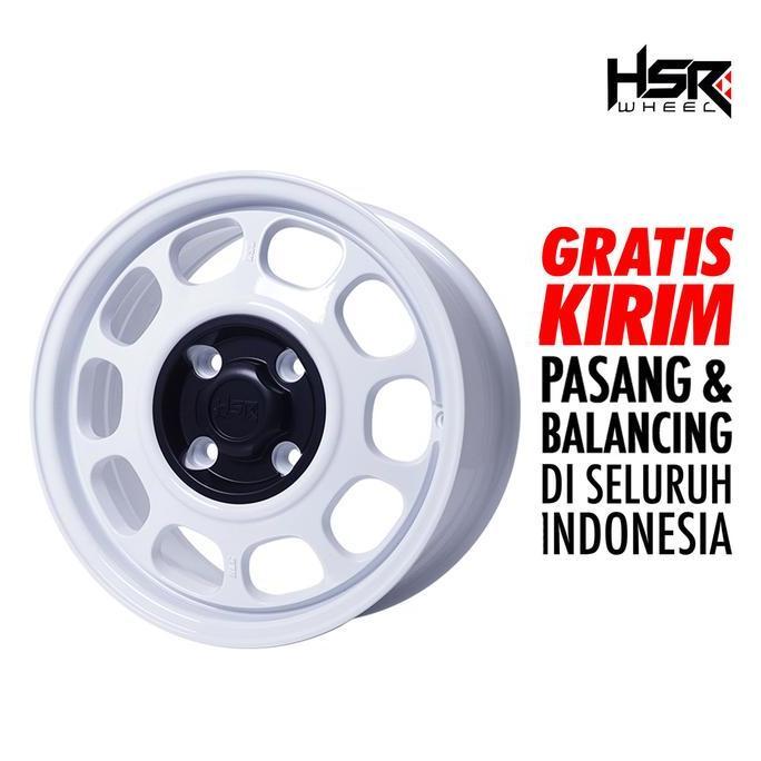 Velg Mobil KLG 9100 HSR R15X65 H4X100 ET42 WHITE