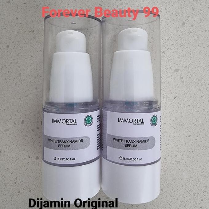 Immortal White Tranxinamide SERUM - pemutih pencerah flek - pelembab