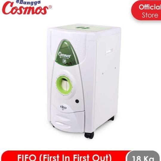 TERBARU - Cosmos Rice Box Tempat Beras 18 Kg FIFO-18 FIFO18 FIFO 18