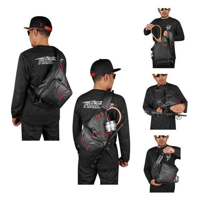 Tas Pancing | Tas joran reel | Drax cross body bag (TERBAIK) (TERBARU) (TERMURAH)