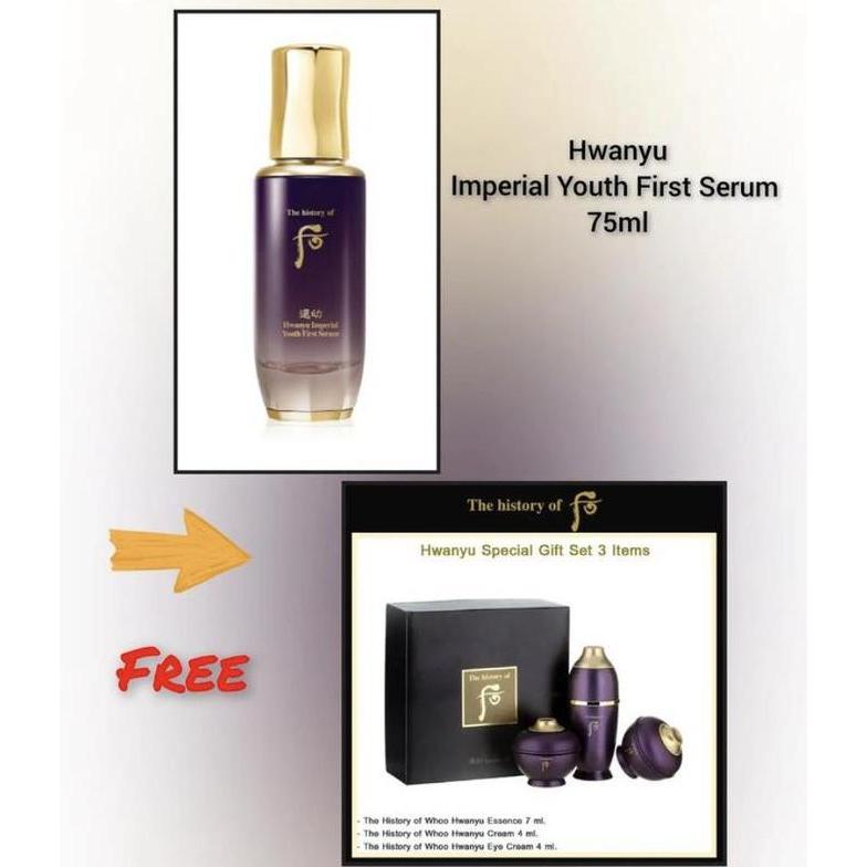 THE HISTORY OF WHOO HWANYU IMPERIAL YOUTH FIRST SERUM