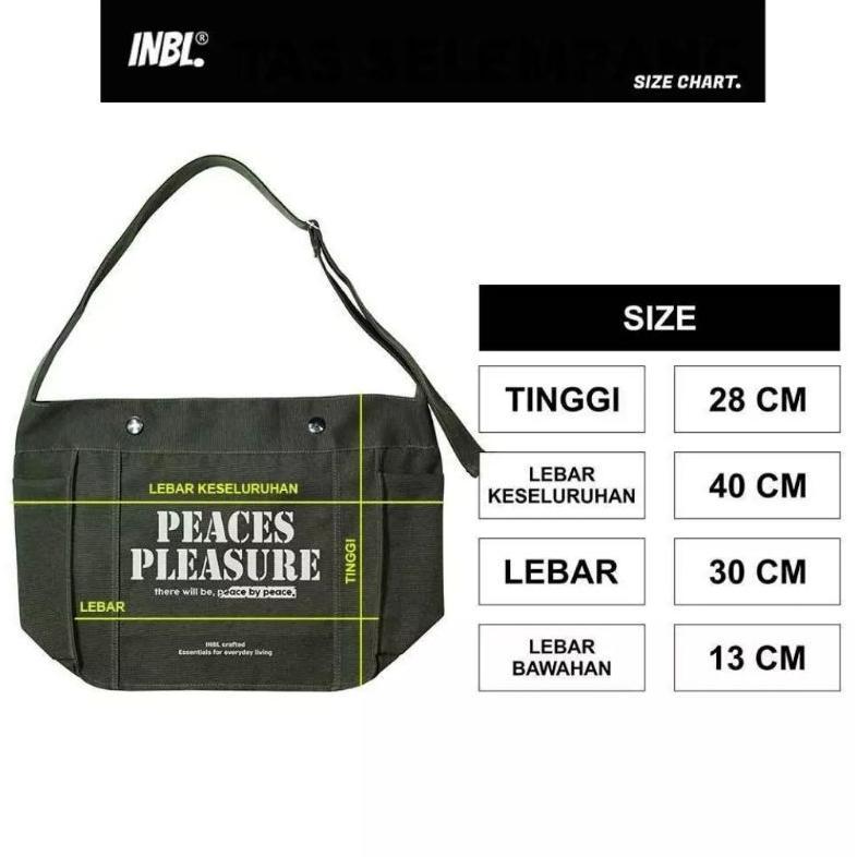 BEST SELLER WEISTER TAS SELEMPANG | SLING BAG | TAS SELEMPANG KANVAS - ARMY