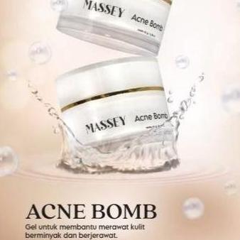 Massey Acne Bomb -night cream -krim malam jerawat & whitening kitoderm