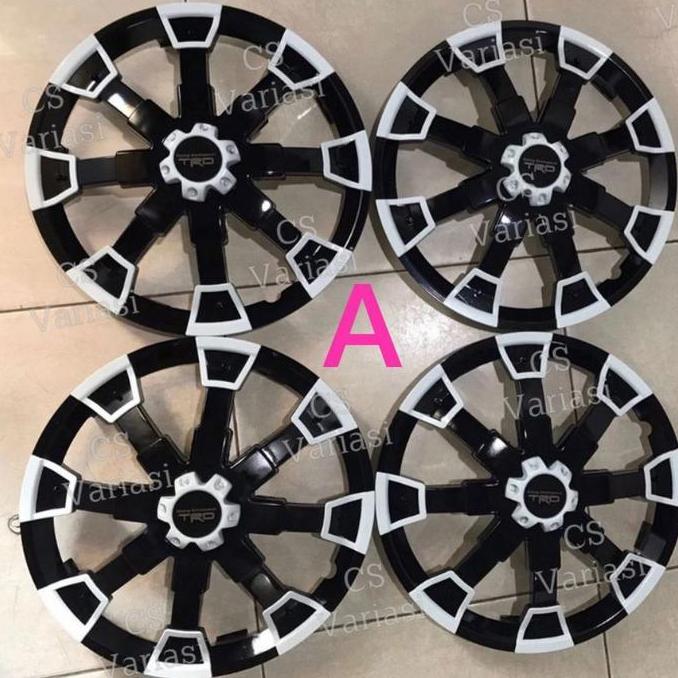 Dop Velg Mobil Universal TRD Wheel Ring 13 14