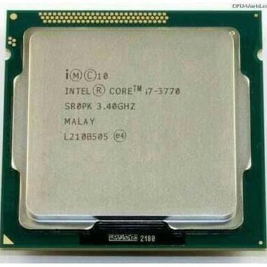 PROCESSOR INTEL CORE I7-3770 TRAY + FAN LGA / CORE I7 3770 LGA 1155