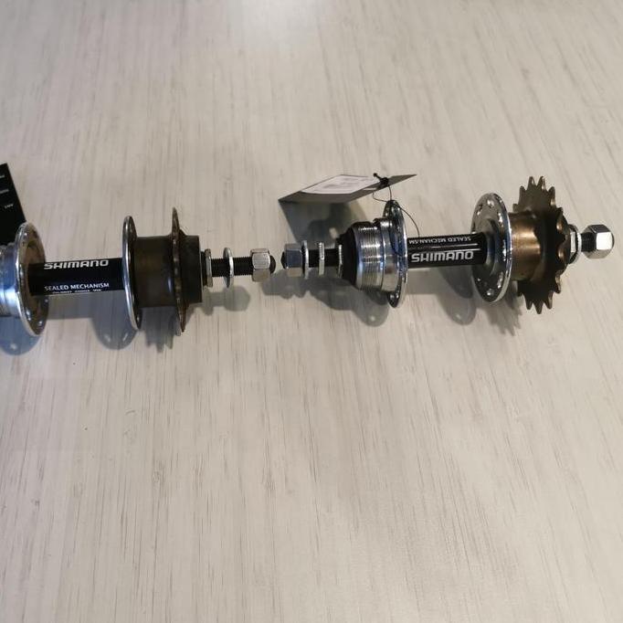 hub shimano FH-S207 singel speed 28h 14T/36h 16T