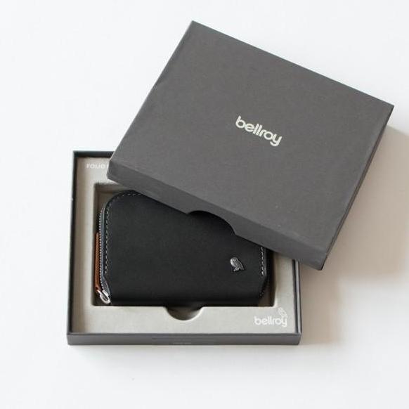 BELLROY Folio Mini Leather Zip Wallet / Dompet Bellroy Folio Mini