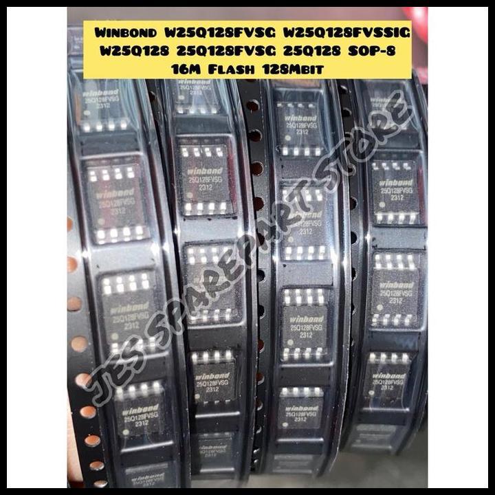 TERLARIS WINBOND W25Q128FVSG W25Q128FVSSIG W25Q128 25Q128FVSG 25Q128 SOP-8 16M