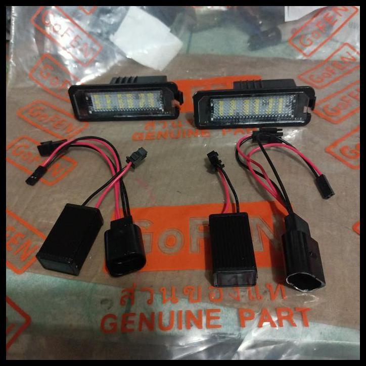 TERLARIS LAMPU PLAT NOMOR VW GOLF BEETLE PASSAT SCIROCCO EOS LUPO PHAETON 1SET 