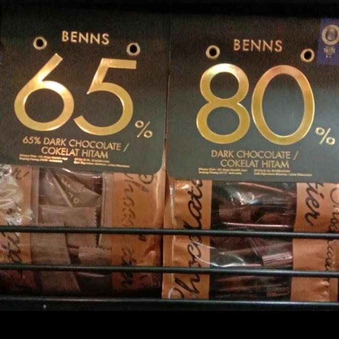 COKLAT DARK BENNS 200GR 65%/80%