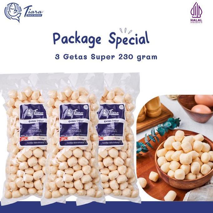 Getas Super Ikan Tenggiri Asli Belinyu Bangka - Package Special Getas Super Tiara