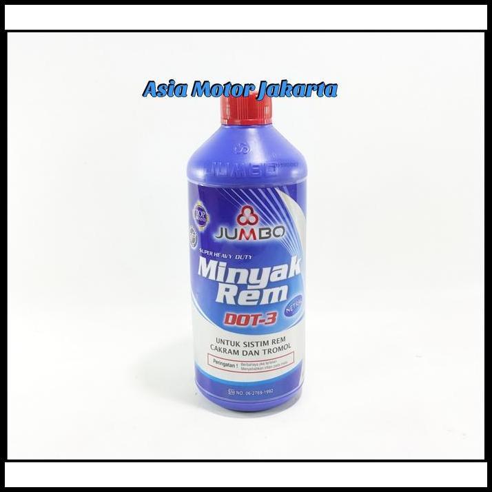 DISKON MINYAK REM JUMBO (1 LITER / BOTOL) 