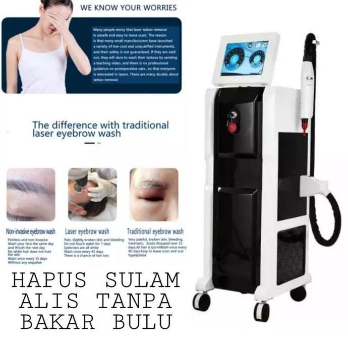 pico laser hapus tatto sulam alis [terbaik]