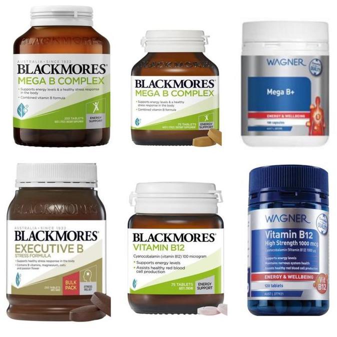Blackmores Mega B Complex 75 Executive B Blackmores B12 Wagner B12