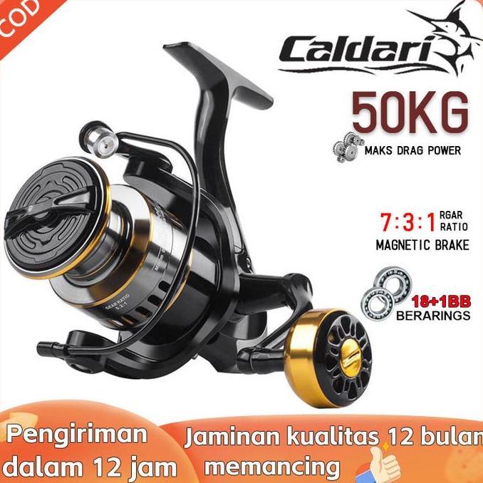 Reel Pancing putar gulungan pancingan reel fishing reel Roda (TERBAIK) (TERBARU) (TERMURAH)