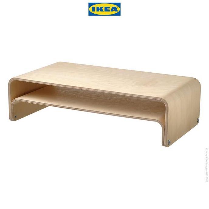 IKEA VATTENKAR Stand Laptop / Meja Monitor Bahan Kayu Birch 52x26 cm (TERBAIK) (TERBARU) (TERMURAH)