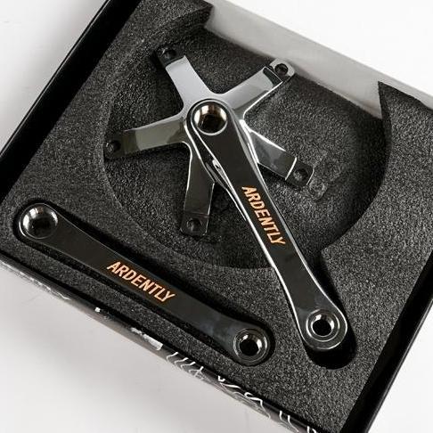 Crank arm ARDENTLY ultralight BCD144 Track fixie 165mm