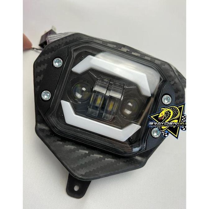 Promo LAMPU LED CRF - HEADLAMP CRF 150 - LAMPU DEPAN LED CRF Diskon