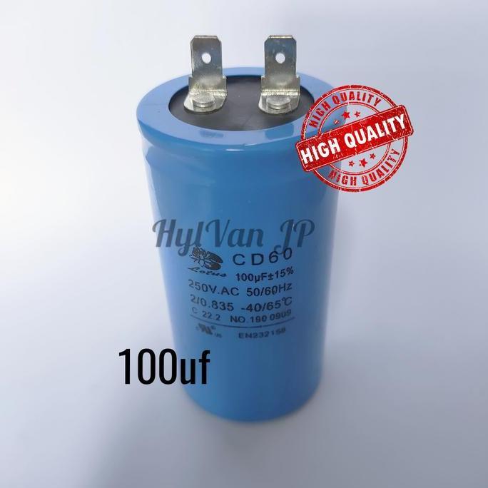 Kapasitor Starting 100uf TERBAIK