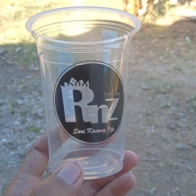 Sablon gelas plastik 16oz MURAH