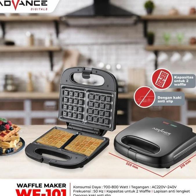 Advance WF-101 Waffle Maker Pembuat Wafel ALAT MASAK WAFER LISTRIK