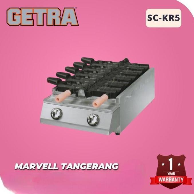 WAFFLE MAKER GETRA SC-KR5 / MESIN PEMBUAT WAFFLE BENTUK IKAN