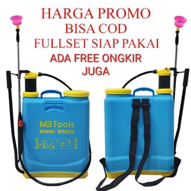 Promo Semprotan Sprayer 16 Liter / Sprayer 16 Liter Knapsack 16 Liter Manual / Sprayer Manual Pompa 